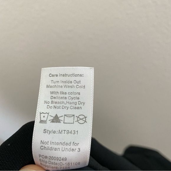 Balera Black Dance Leotard - Picture 8 of 10